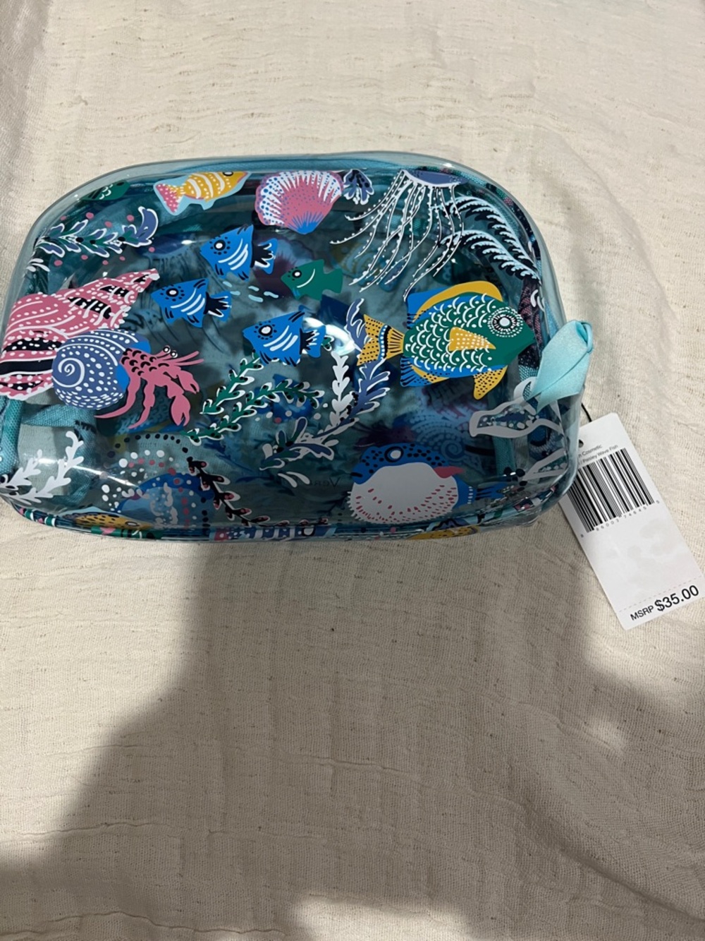 NWT Vera Bradley Beach Cosmetic